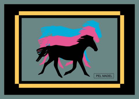 L'artiste pelmadel - poster affiche tableau Réf 201719 L'artiste pelmadel - poster affiche tableau Réf 201719