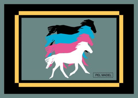 L'artiste pelmadel - poster affiche tableau Réf 201717 L'artiste pelmadel - poster affiche tableau Réf 201717