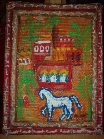 Cheval marocain - Peinture - anadlastrebor