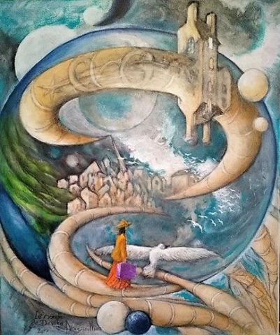 Le Pays où l'on n'arrive jamais - Peinture - LAURENT DESMEULLES Le Pays où l'on n'arrive jamais - Peinture - LAURENT DESMEULLES