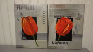 Voir le détail de cette oeuvre: la tulipe et la rose