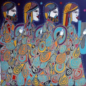 Peinture de ANTOINE MELLADO: Les mille et une nuits 5