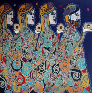 Peinture de ANTOINE MELLADO: Les mille et une nuits 6