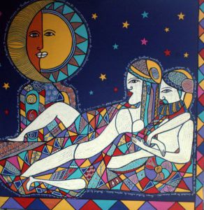 Peinture de ANTOINE MELLADO: Les mille et une nuits 7