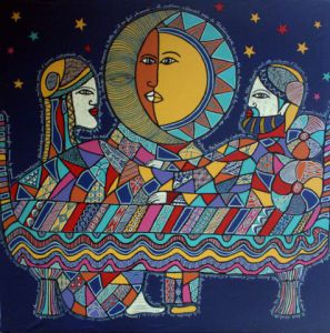Peinture de ANTOINE MELLADO: Les mille et une nuits 9