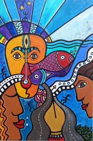 Mel - Peinture - Izabelle Lenoir Mel - Peinture - Izabelle Lenoir