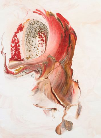 Cérémonis du feu nouveau III - Peinture - Jean-Philippe ESTEBENET