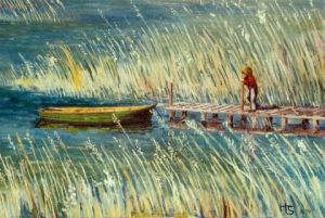 Voir cette oeuvre de Henri SACCHI: Le ponton