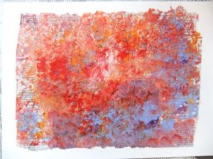 Peinture de carole zilberstein: un instant au-delà du temps