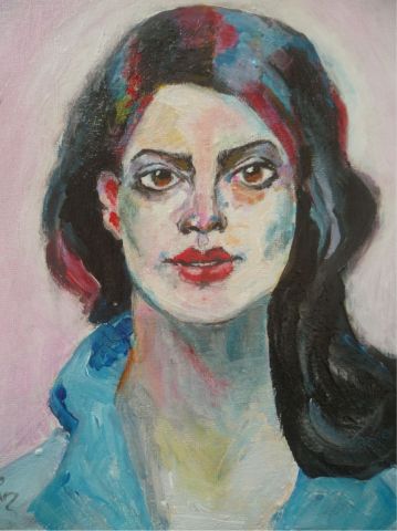 Elisa - Peinture - soffya Elisa - Peinture - soffya