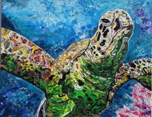 Voir cette oeuvre de Cell'arts: Tortue marine