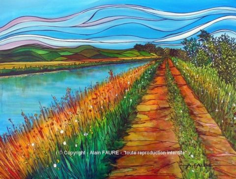 CRAU BELLE - Peinture - ALAIN FAURE CRAU BELLE - Peinture - ALAIN FAURE