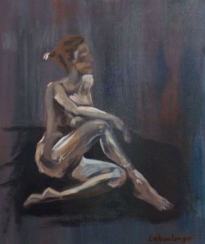 L'artiste Leboulanger - Pose dénudée