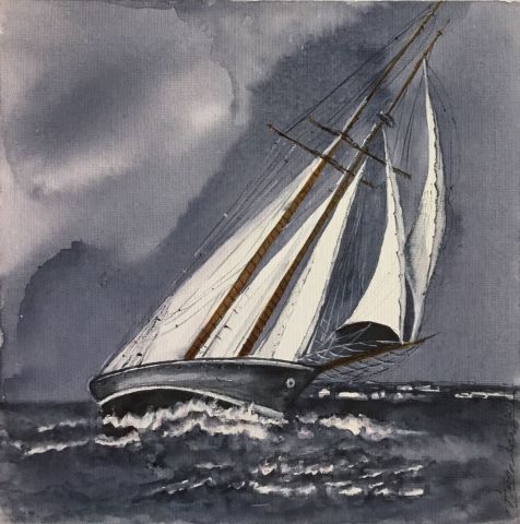 L'artiste Angedard - La marine