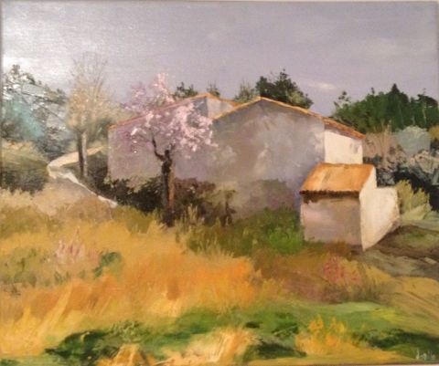 Mas en Provence  - Peinture - JAM