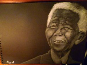 Oeuvre de sebcbien: Nelson Mandela un président pas comme les autres