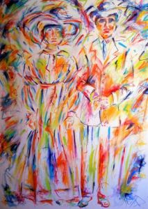 Peinture de FREDERIQUE NALPAS: Lili Boulanger et le prix de Rome