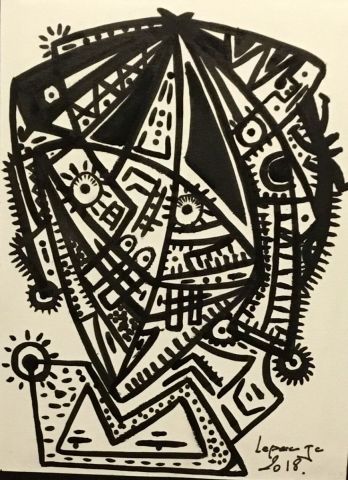 Sans titre - Peinture - Jean-Charles Leparc Sans titre - Peinture - Jean-Charles Leparc