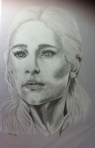 Daenerys - Dessin - Alnani