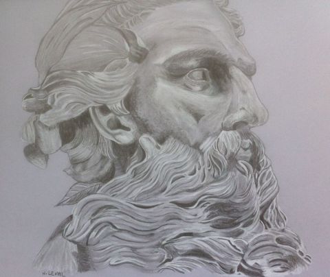 L'artiste Alnani - Dieu grec 2