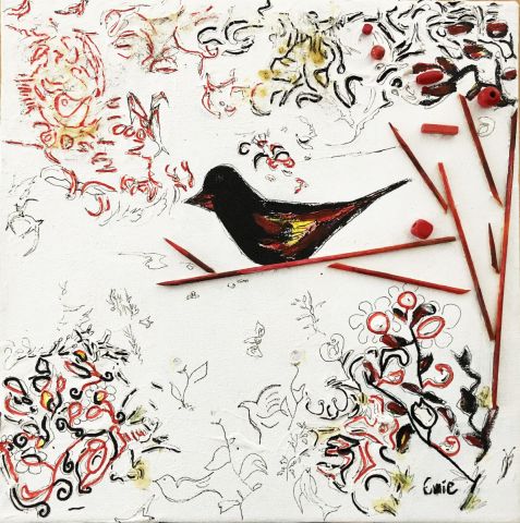 l'oiseau perché - Peinture - emie l'oiseau perché - Peinture - emie