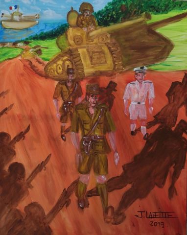 Nam 1 - Peinture - LAFFITTE Jacky Nam 1 - Peinture - LAFFITTE Jacky