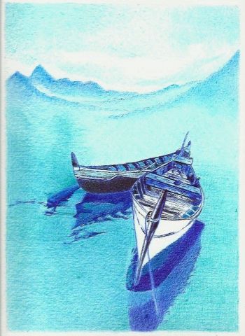 L'artiste halim - barques