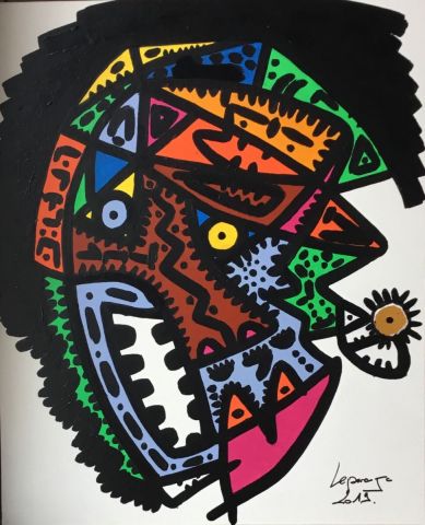 Sans titre - Peinture - Jean-Charles Leparc Sans titre - Peinture - Jean-Charles Leparc