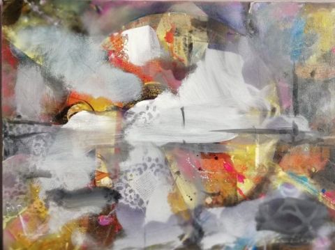 Butterfly mind 2 - Peinture - jordankoralov