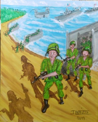 Nam 4 - Peinture - LAFFITTE Jacky Nam 4 - Peinture - LAFFITTE Jacky