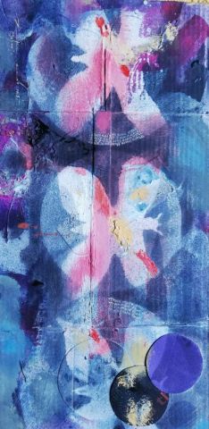 Butterfly mind 3 2015 - Peinture - jordankoralov
