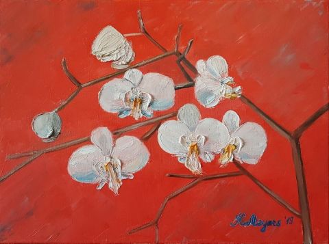 Flower of love - Peinture - Katarina Meyers Flower of love - Peinture - Katarina Meyers