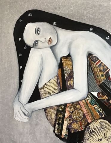 L'artiste Electre - Geisha en kimono L'artiste Electre - Geisha en kimono