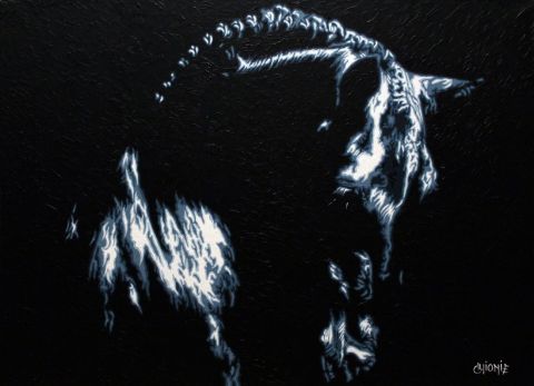 Sugir dans la nuit - Peinture - guionie jean Sugir dans la nuit - Peinture - guionie jean