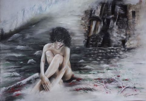 La vie sans toi, je sais pas - Peinture - Laure Peyroux La vie sans toi, je sais pas - Peinture - Laure Peyroux