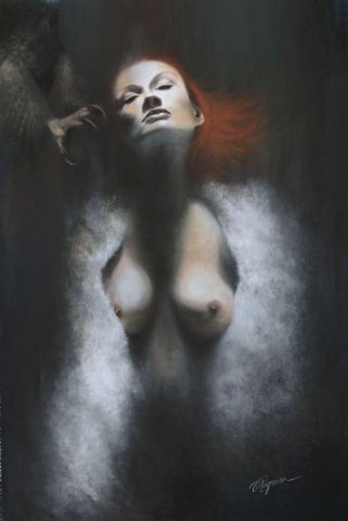 Le consentement - Peinture - Laure Peyroux Le consentement - Peinture - Laure Peyroux