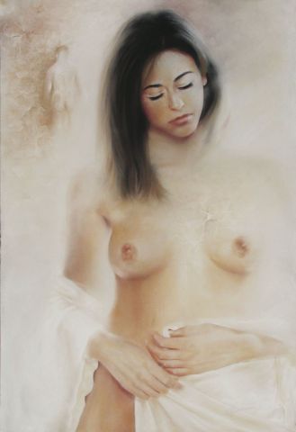 Faire face - Peinture - Laure Peyroux Faire face - Peinture - Laure Peyroux