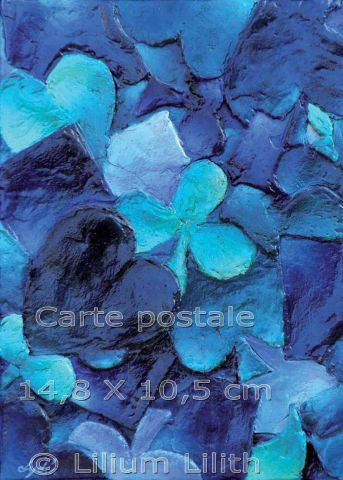 L'artiste Lilium Lilith - Carte Postale, d'après une peinture de Lilium Lilith L'artiste Lilium Lilith - Carte Postale, d'après une peinture de Lilium Lilith
