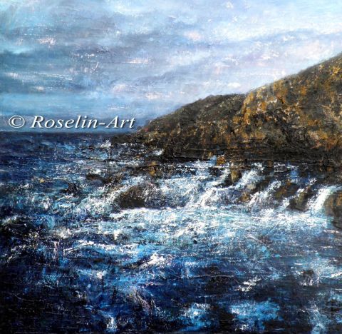 L'artiste Lilium Lilith - Carte postale, marine, mer, peinture L'artiste Lilium Lilith - Carte postale, marine, mer, peinture