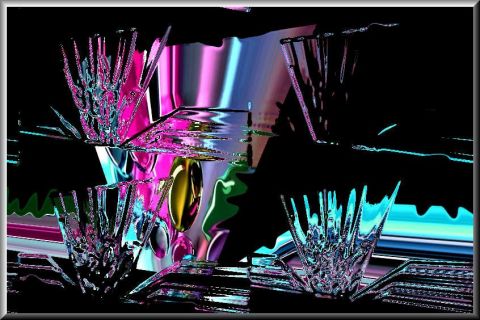 Drink a glass - Art numerique - Peterayan