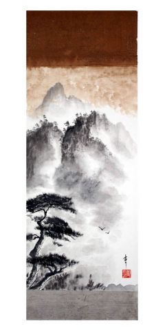 landscape of dream - Peinture - encre-zen