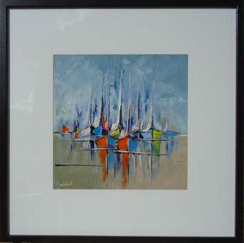 Batmar 98 - Peinture - francis JALIBERT Batmar 98 - Peinture - francis JALIBERT