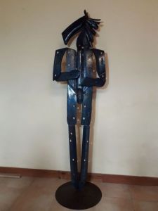 Sculpture de MICHEL SIDOBRE: L homme cheval