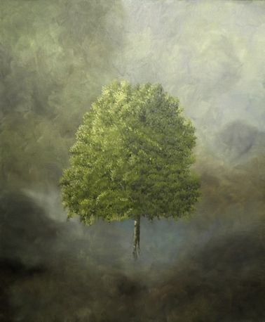 Grand arbre - Peinture - Frédéric Besset