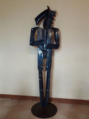 L homme cheval - Sculpture - MICHEL SIDOBRE