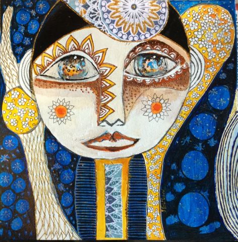 L'artiste CAROLE JEULIN - La nuit bleue 