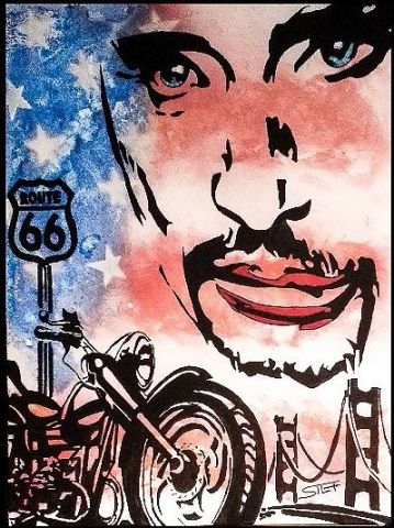 road 66 - Peinture - STEF road 66 - Peinture - STEF