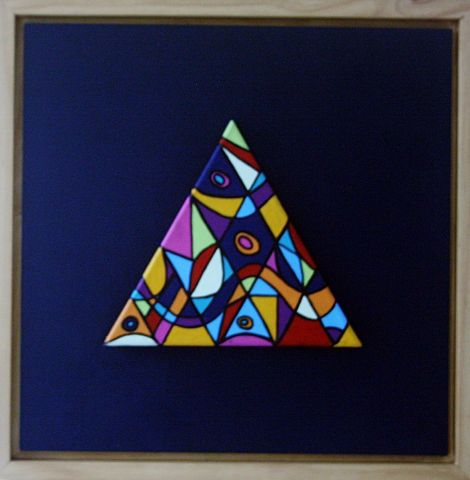 Triangles des Bermudes 1 - Peinture - ANTOINE MELLADO Triangles des Bermudes 1 - Peinture - ANTOINE MELLADO