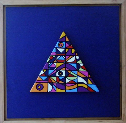 Triangles des Bermudes 4 - Peinture - ANTOINE MELLADO Triangles des Bermudes 4 - Peinture - ANTOINE MELLADO