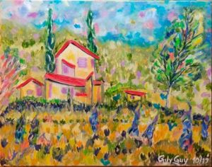 Voir cette oeuvre de GuyGuy: Paysage de Provence